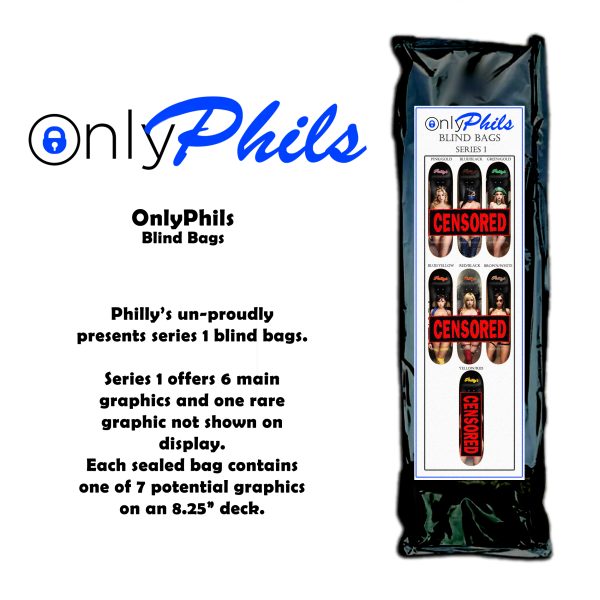 OnlyPhils 8.25" Blind Bag Deck (series 1)