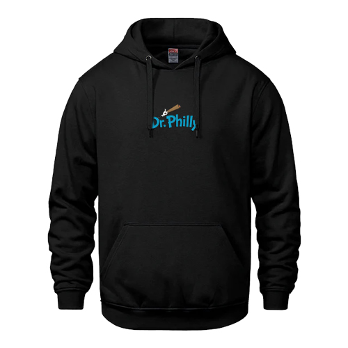 Dr Philly's Hooded Sweater (Black)